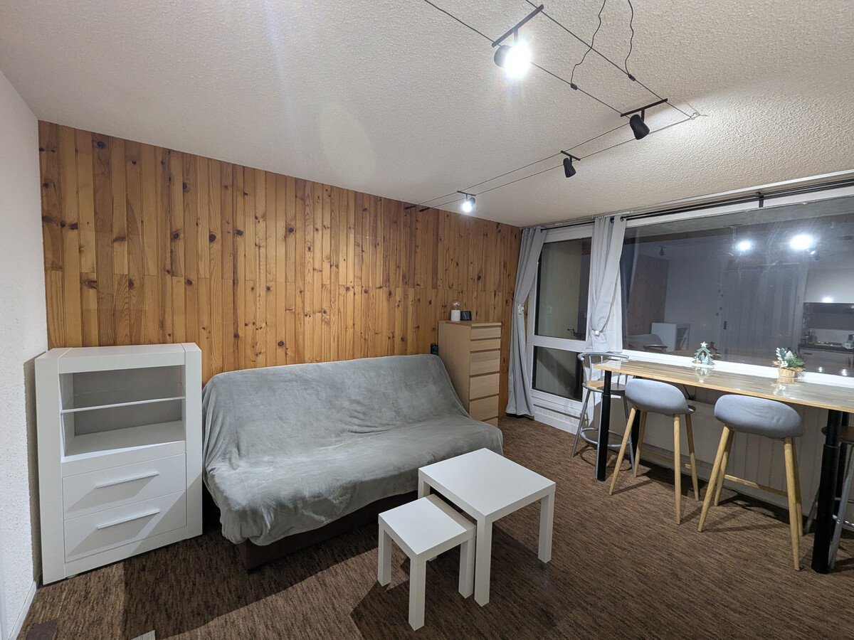 Studio 24m² Super Besse, balcon vue lac et Sancy - Photo 2