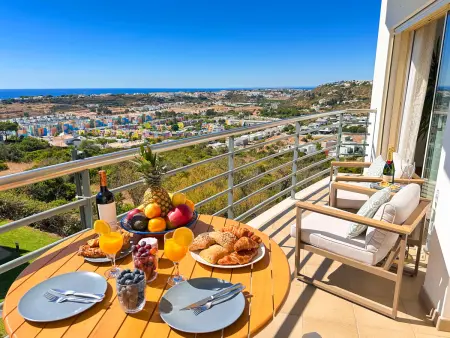 Location appartement à Albufeira, Appartement de luxe à Albufeira avec vue océan