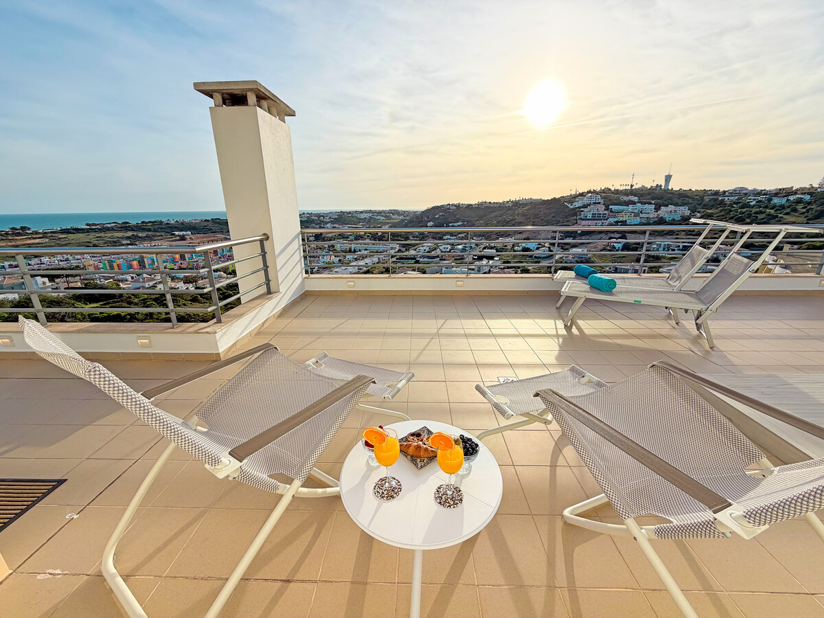 Penthouse 1 chambre vue mer, terrasse et piscine à Albufeira - Photo 35