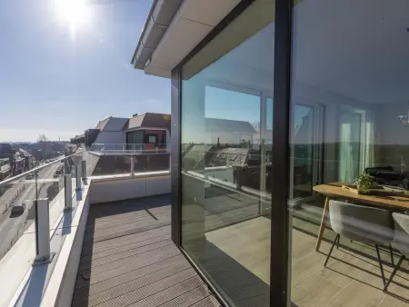 Appartement 3 chambres d'angle avec terrasse à Middelkerke : photo 22