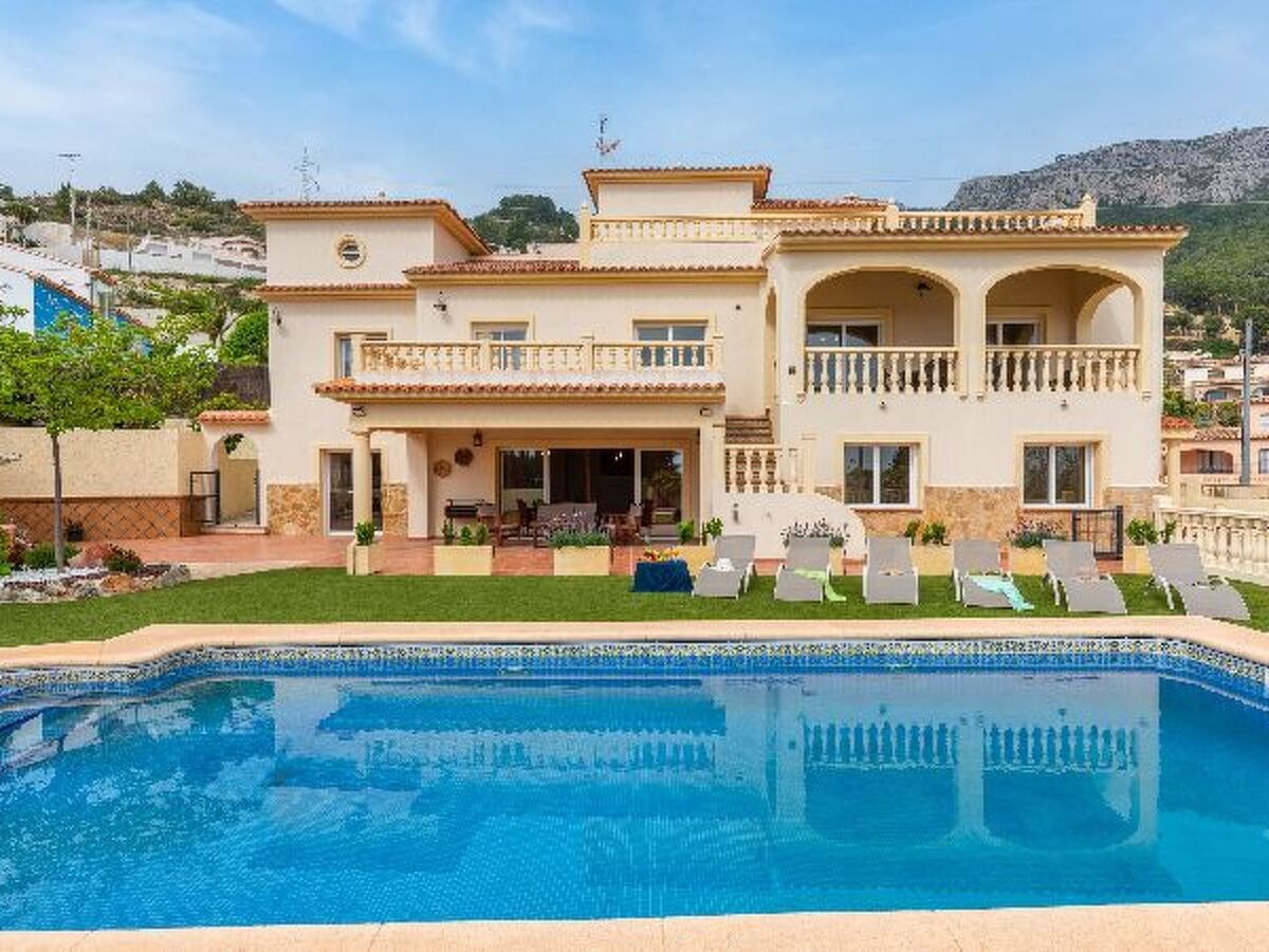 Villa Fina - 6 chambres, piscine et vue Peñón à Calpe - Photo 12