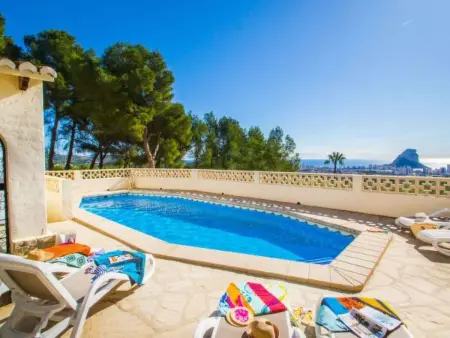 Villa Moskoa à Calpe : piscine privée et terrain de 1800 m² : photo 37