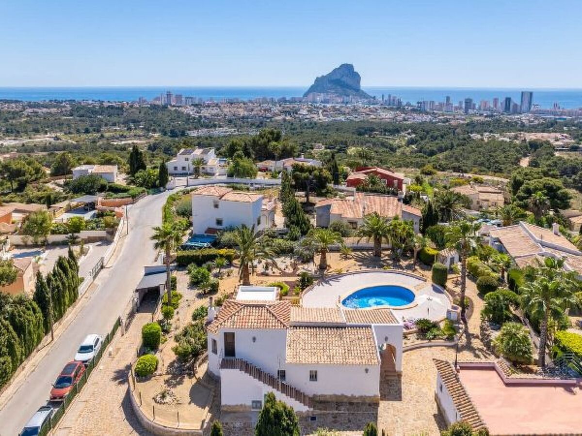 Villa Meile avec piscine et vue mer à Calpe - Photo 21