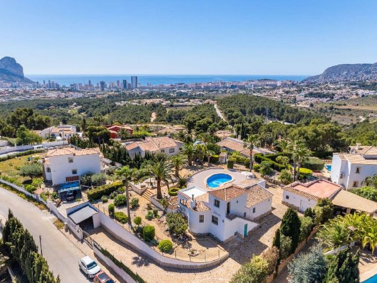 Villa Meile avec piscine et vue mer à Calpe - Photo 22
