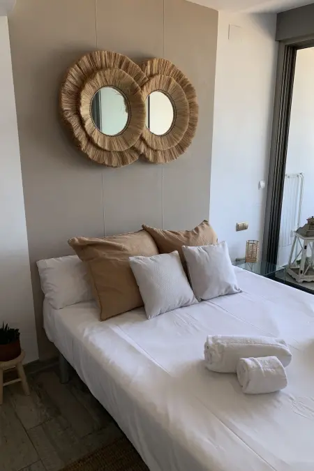 Studio vue plage à El Campello avec piscine et terrasse : photo 8