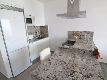 Studio vue plage à El Campello avec piscine et terrasse : photo 11