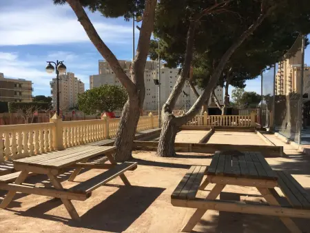 Studio vue plage à El Campello avec piscine et terrasse : photo 16