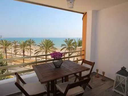 Studio vue plage à El Campello avec piscine et terrasse : photo 21