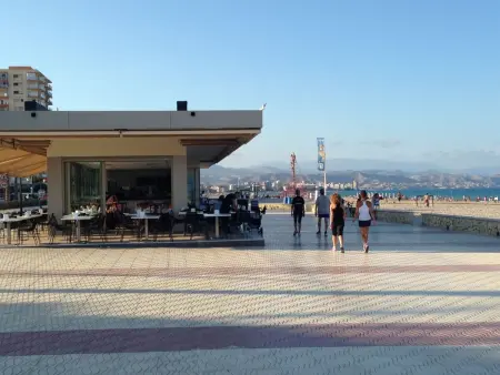 Studio vue plage à El Campello avec piscine et terrasse : photo 28
