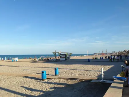 Studio vue plage à El Campello avec piscine et terrasse : photo 29