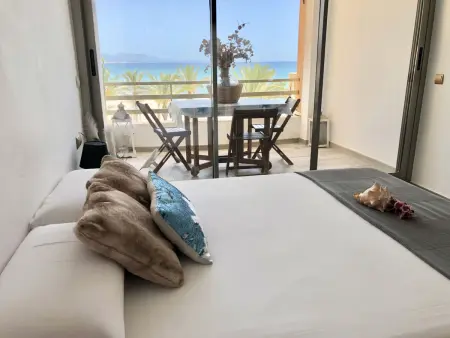 Studio vue plage à El Campello avec piscine et terrasse : photo 32