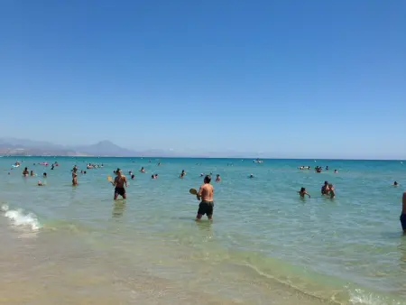 Studio vue plage à El Campello avec piscine et terrasse : photo 34