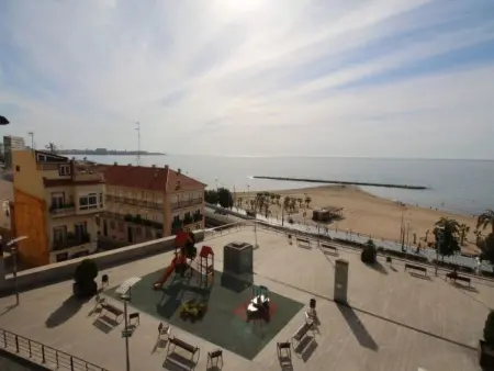 Appartement vue mer front de plage à Alicante : photo 15