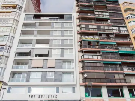 Appartement vue mer front de plage à Alicante : photo 18
