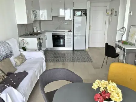 Appartement vue mer front de plage à Alicante : photo 34