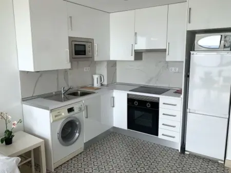 Appartement vue mer front de plage à Alicante : photo 36