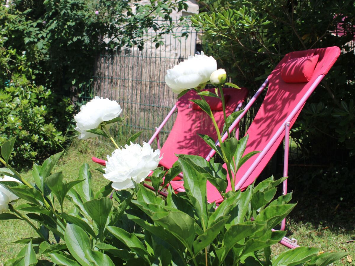 Maison L'Ecurie à Jonzac : jardin clos et terrasse - Photo 36