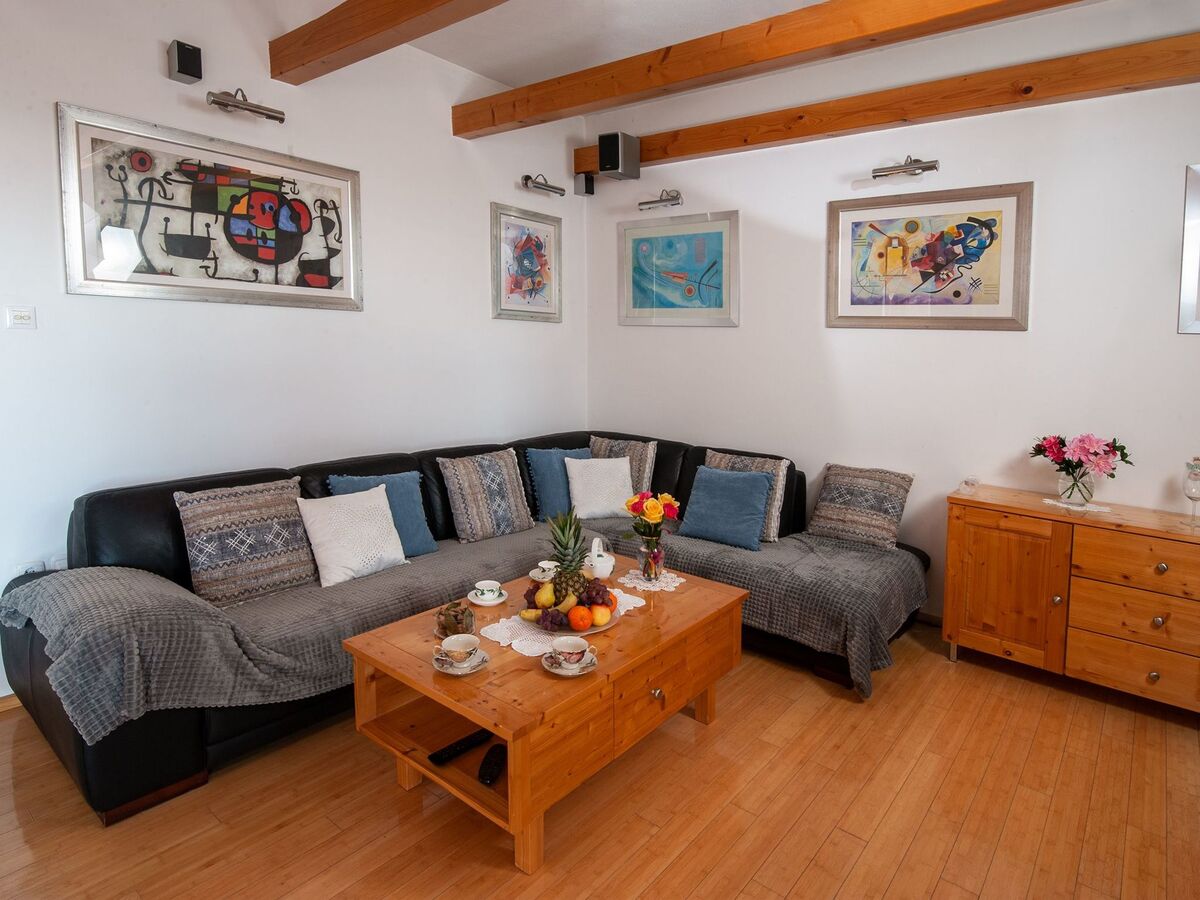 Maison Mravince avec jacuzzi, jardin et vue mer - Photo 24