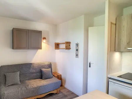 Studio cabine 4 pers. avec balcon Nord aux Menuires : photo 3