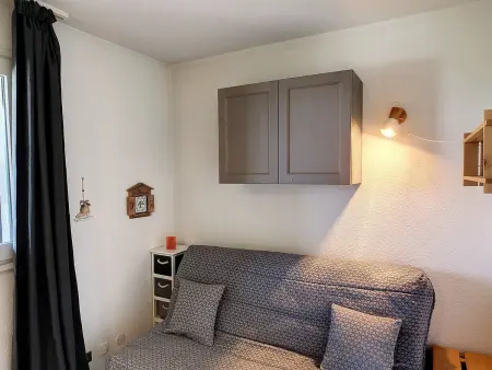 Studio cabine 4 pers. avec balcon Nord aux Menuires : photo 10
