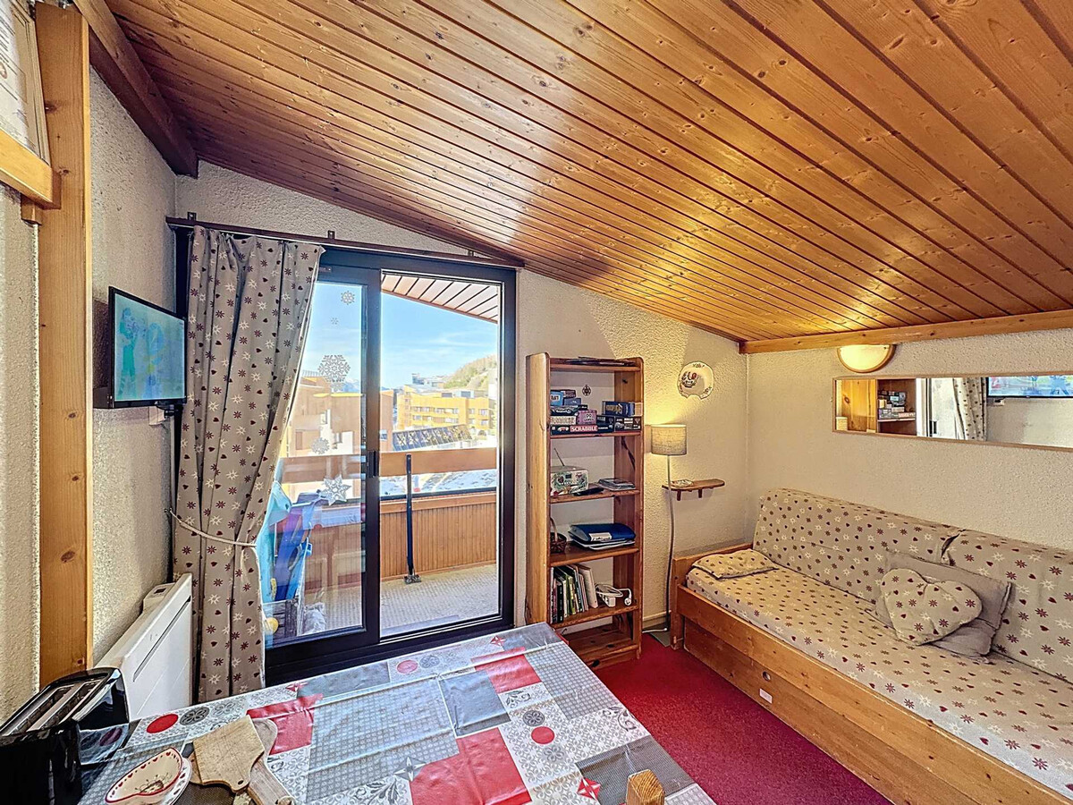 Studio 18m² ski aux pieds aux Menuires, balcon vallée - Photo 1