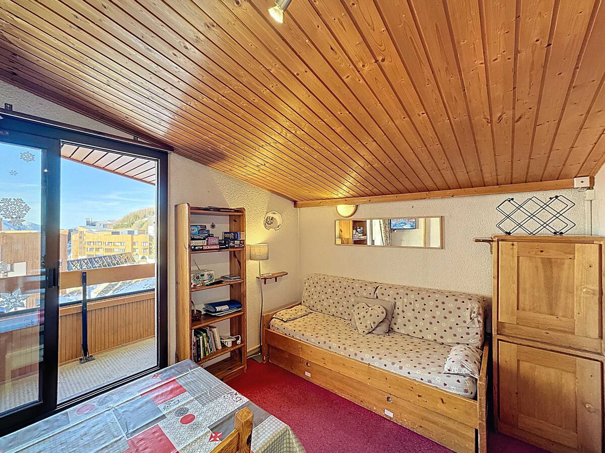 Studio 18m² ski aux pieds aux Menuires, balcon vallée - Photo 6