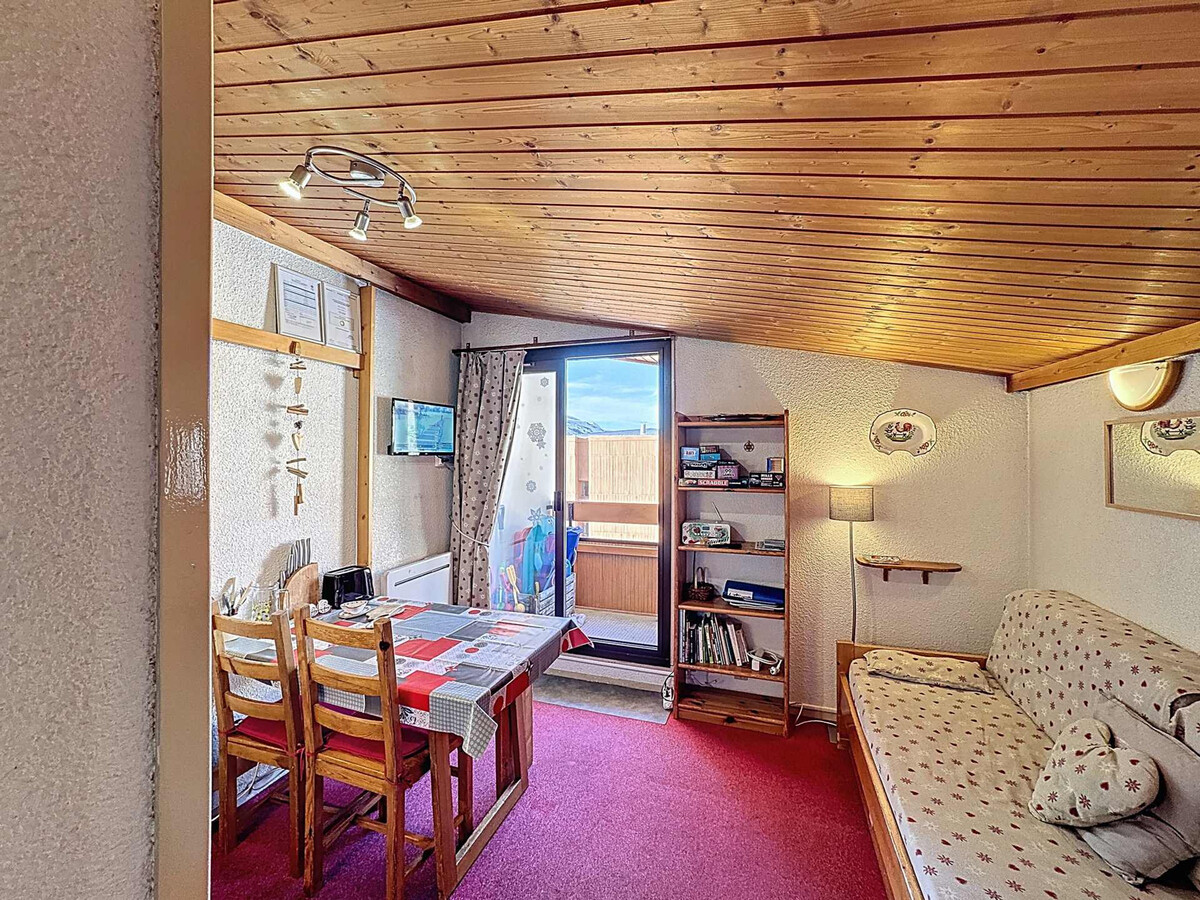 Studio 18m² ski aux pieds aux Menuires, balcon vallée - Photo 7