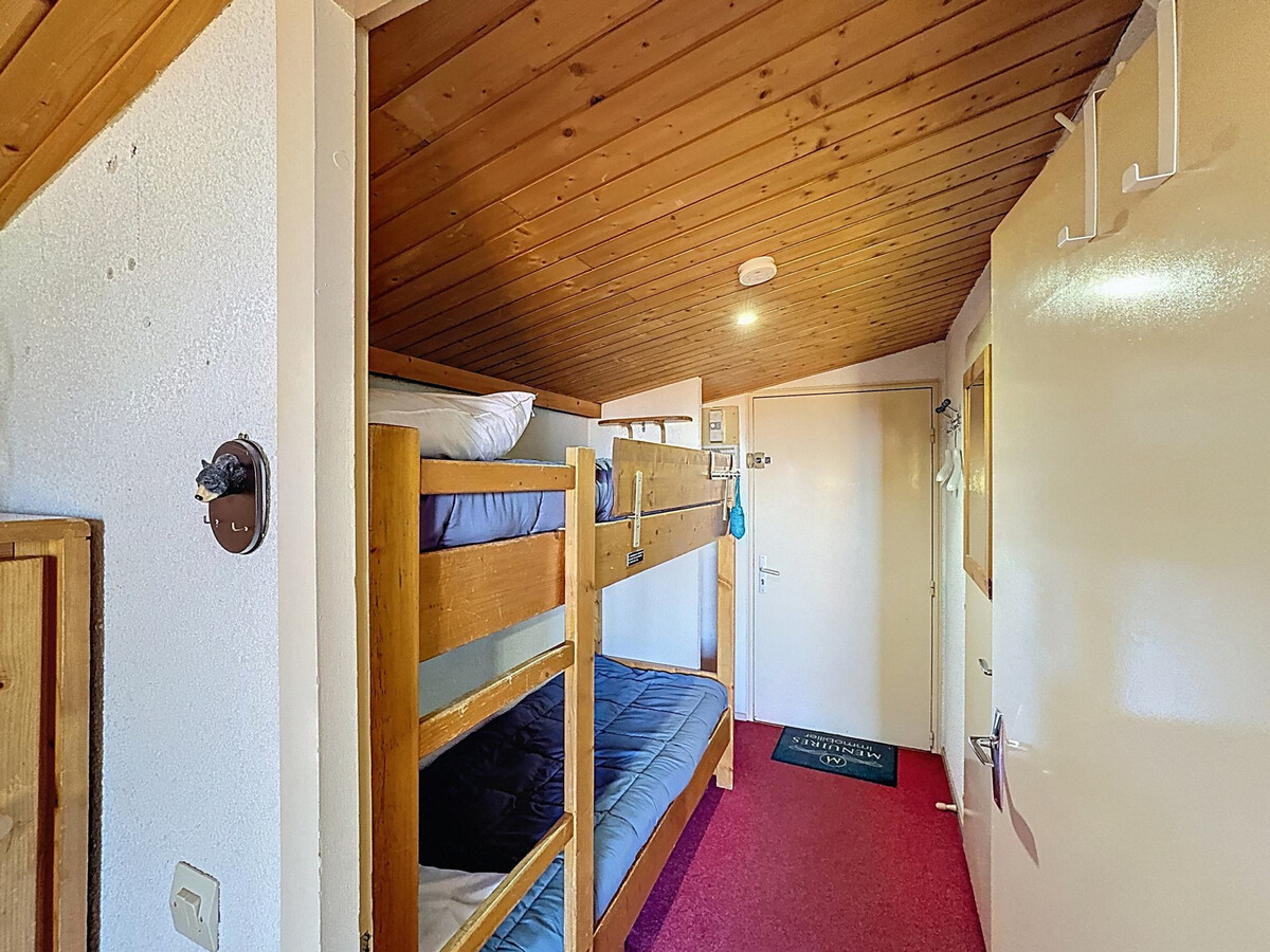 Studio 18m² ski aux pieds aux Menuires, balcon vallée - Photo 10