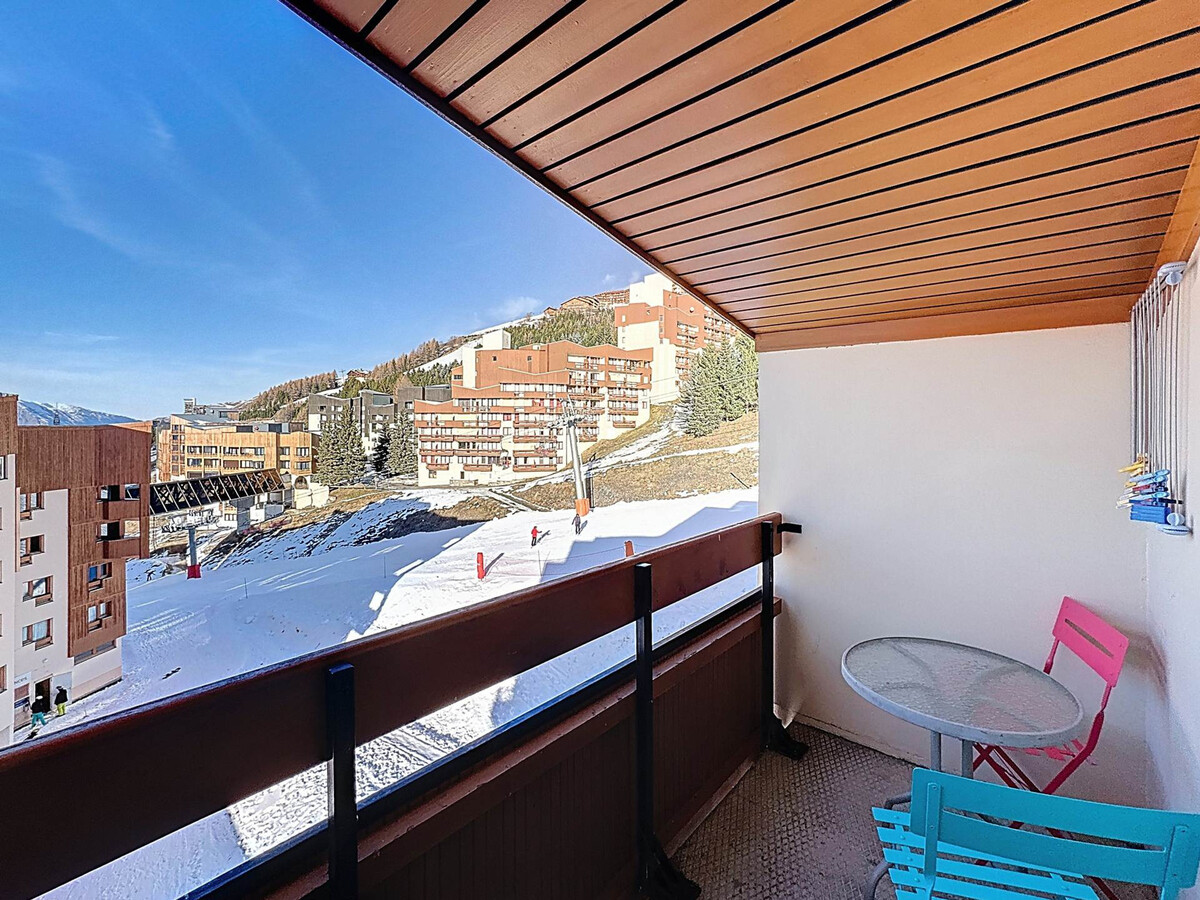 Studio 18m² ski aux pieds aux Menuires, balcon vallée - Photo 11