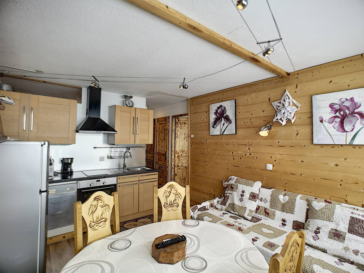 Appartement 3P aux Menuires, accès direct pistes et ski - Photo 1