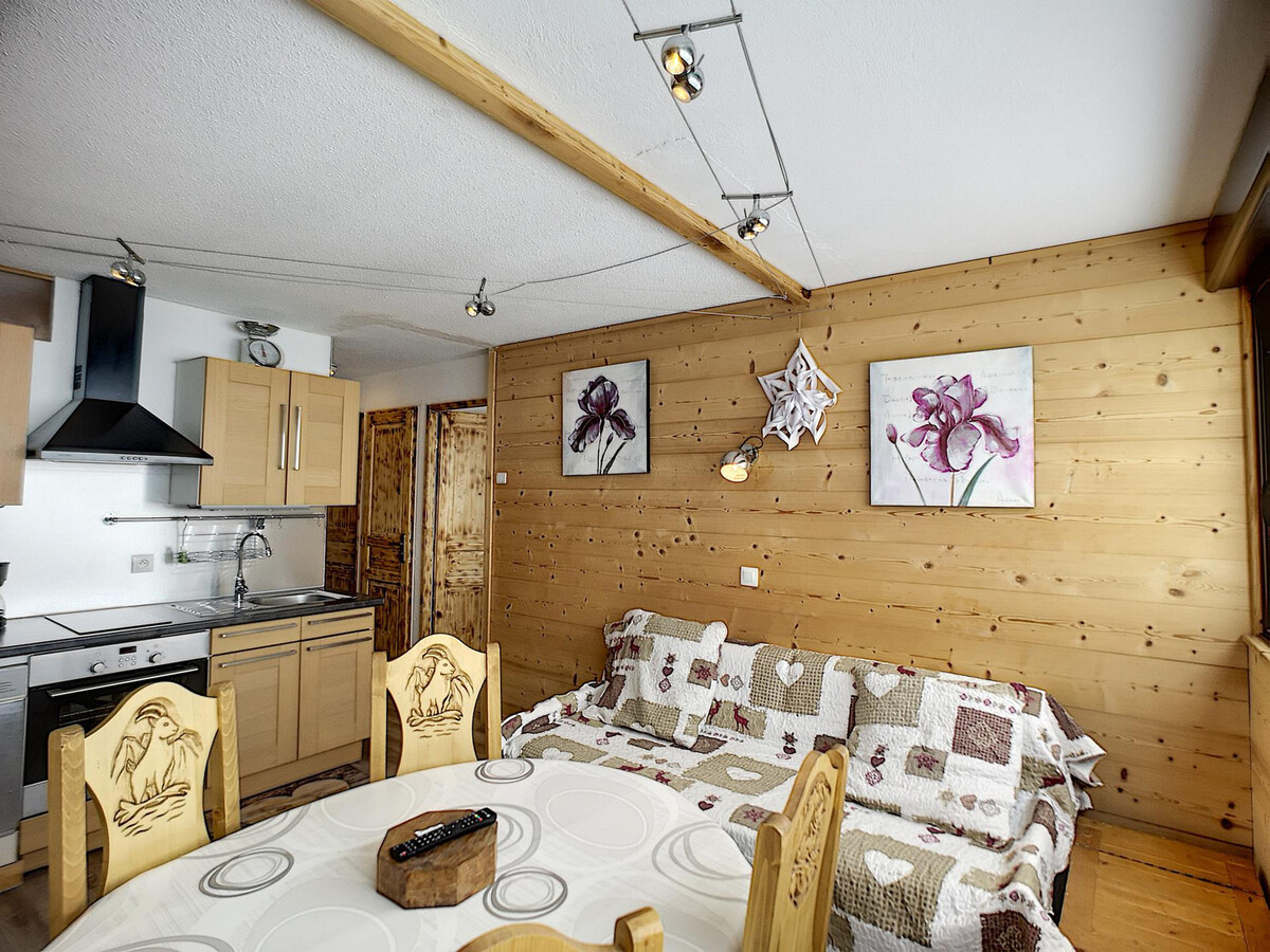 Appartement 3P aux Menuires, accès direct pistes et ski - Photo 4