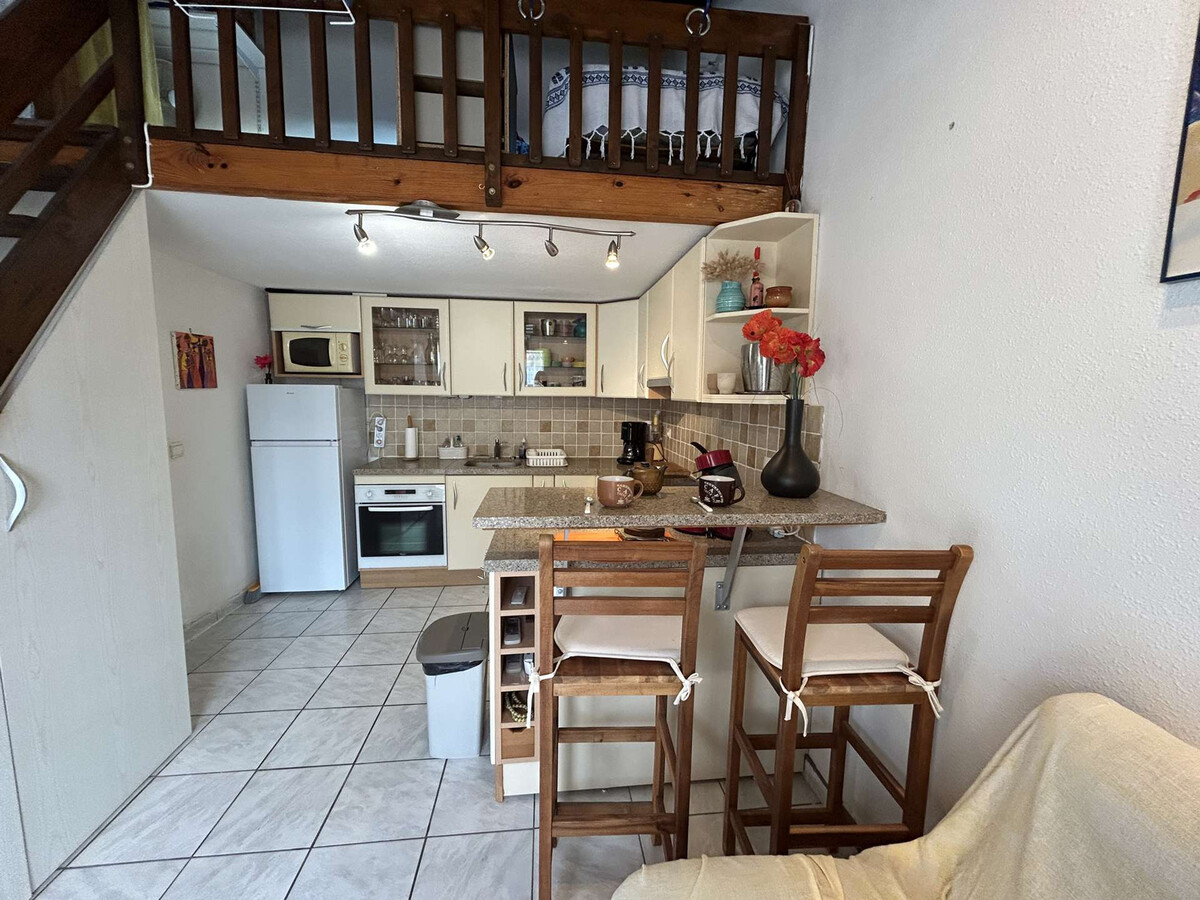 Maison 2 pièces mezzanine près plage, animaux admis - Photo 3