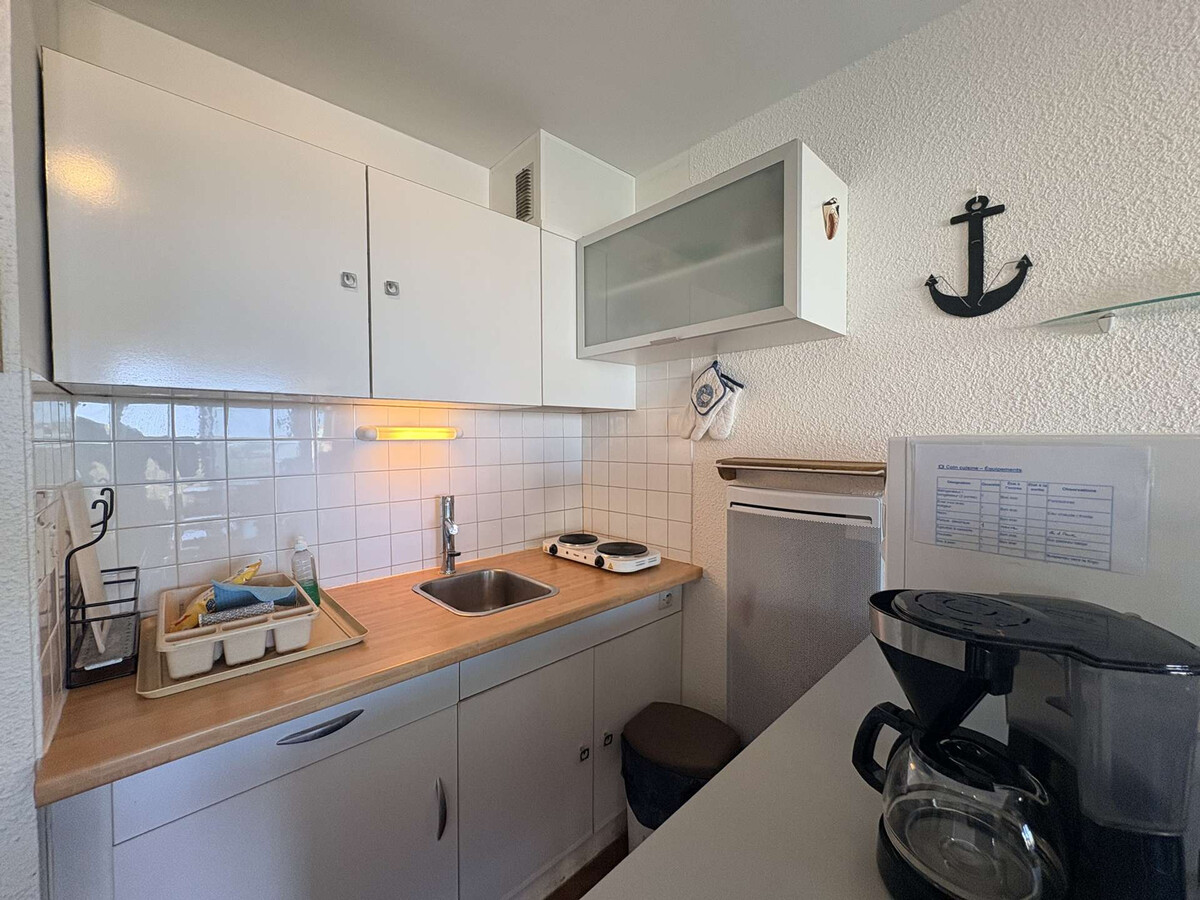 Studio 3 pers Cap d'Agde, plage à pied, parking gratuit - Photo 6