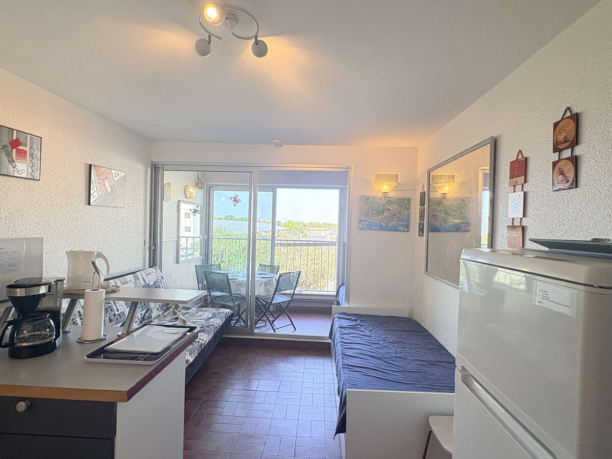 Studio 3 pers Cap d'Agde, plage à pied, parking gratuit - Photo 7