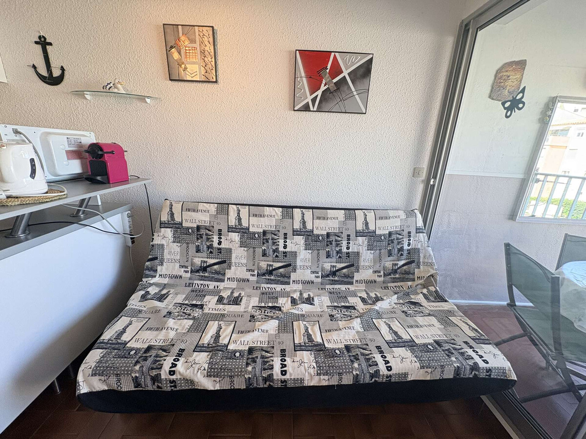 Studio 3 pers Cap d'Agde, plage à pied, parking gratuit - Photo 8