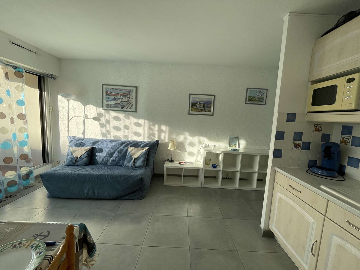 Studio cabine climatisé avec piscine à Port Camargue - Photo 5