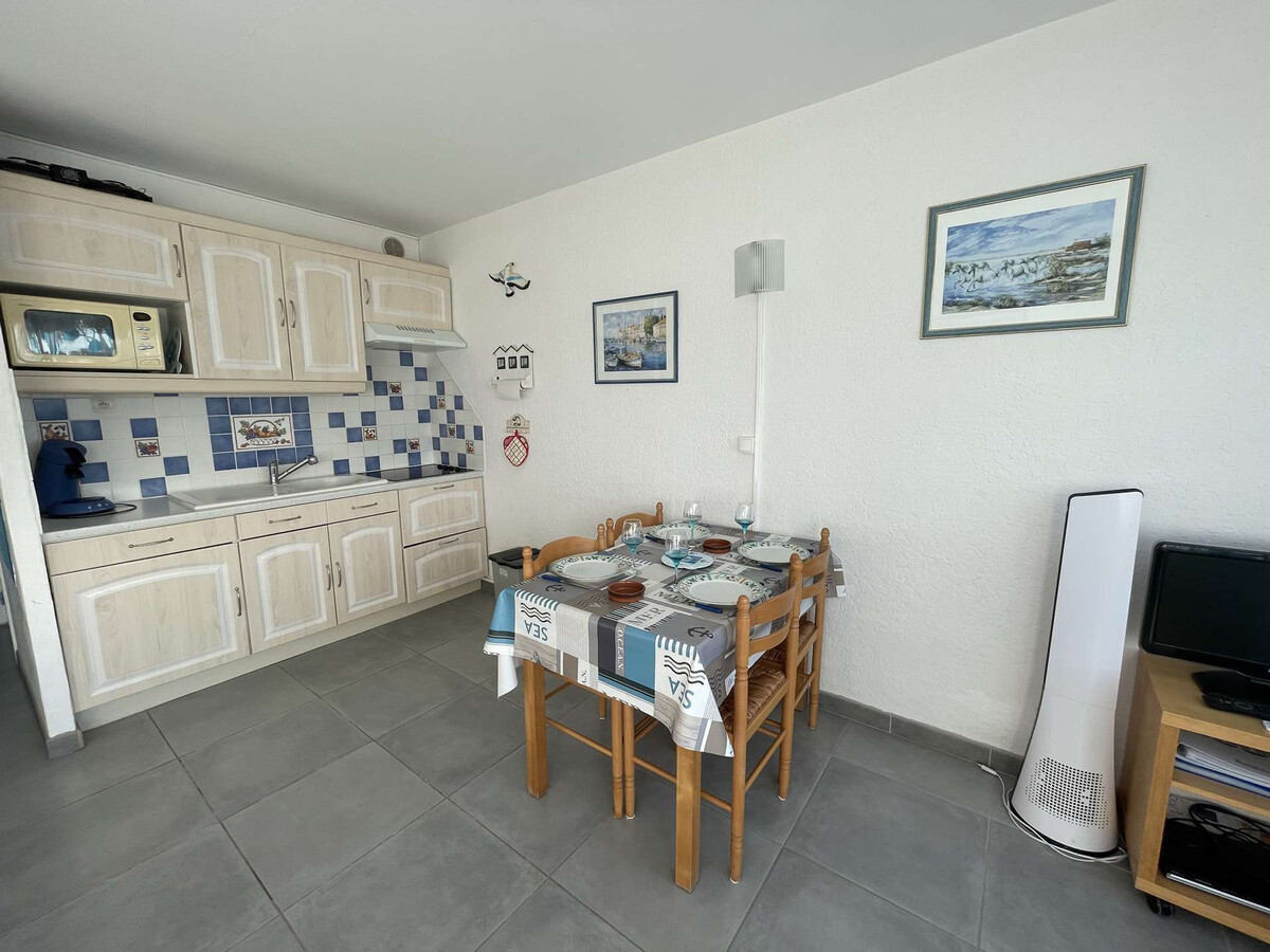Studio cabine climatisé avec piscine à Port Camargue - Photo 7