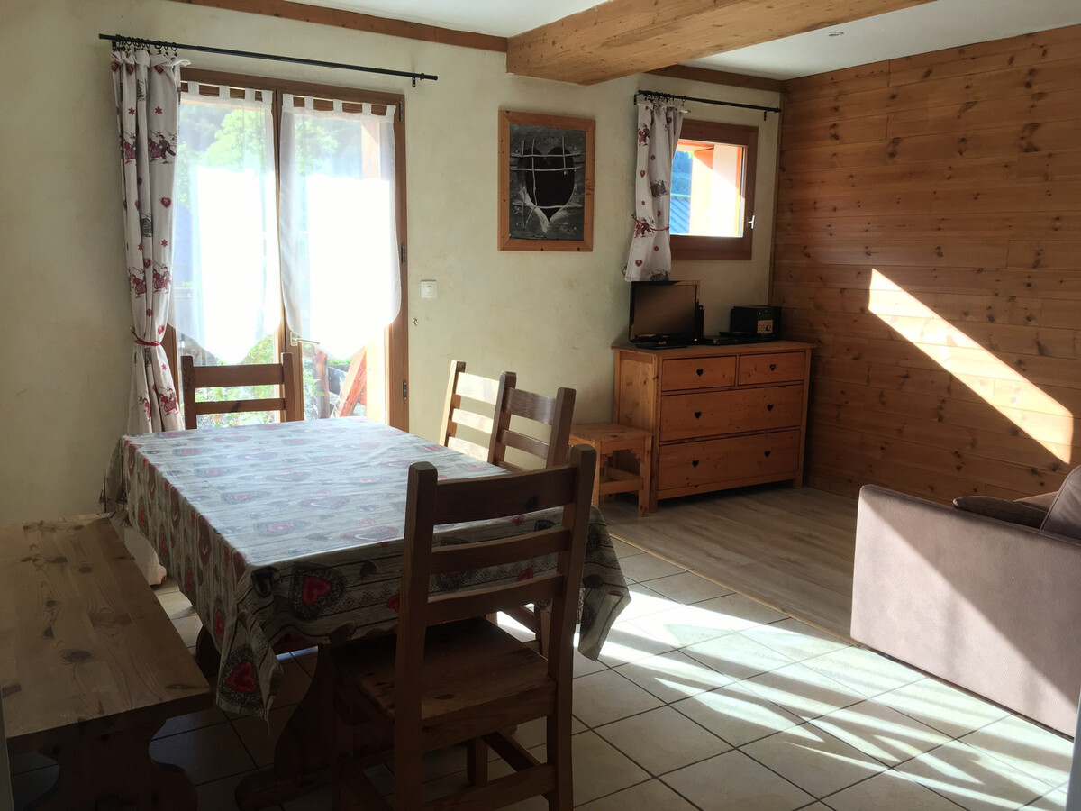 Appartement 6 pers. à Valloire : 2 chambres, terrasse & parking - Photo 2