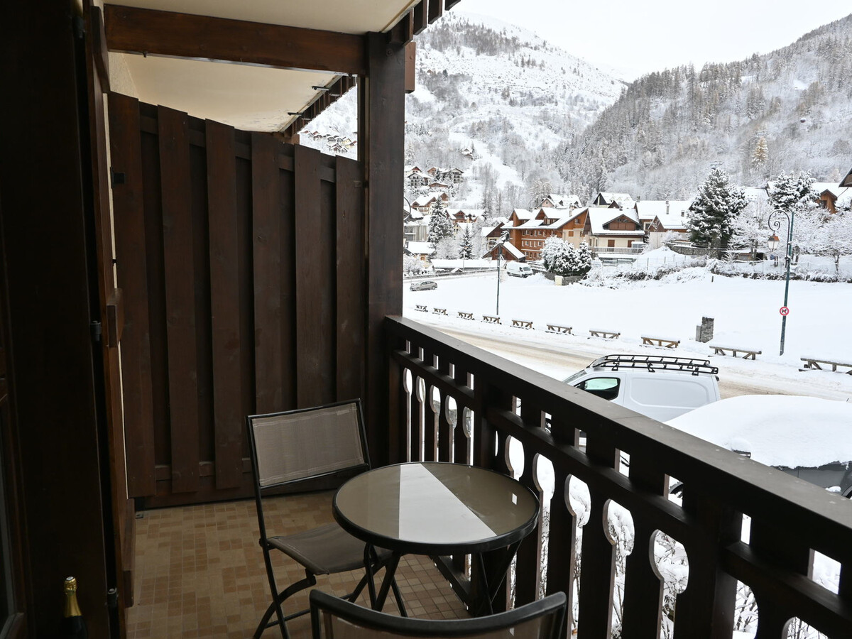 Studio cabine 4 pers à Valloire, balcon sud et parking privé - Photo 8