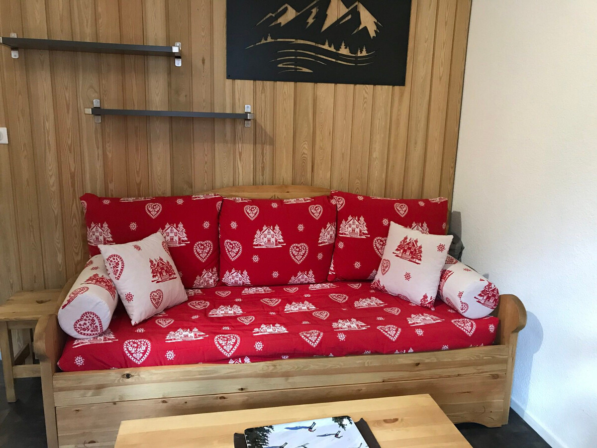 Studio cabine 4 pers, terrasse Sud et parking à Valloire - Photo 1