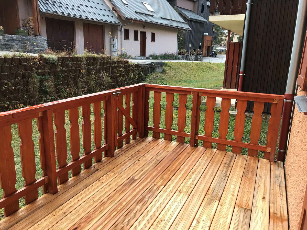 Studio cabine 4 pers, terrasse Sud et parking à Valloire - Photo 11