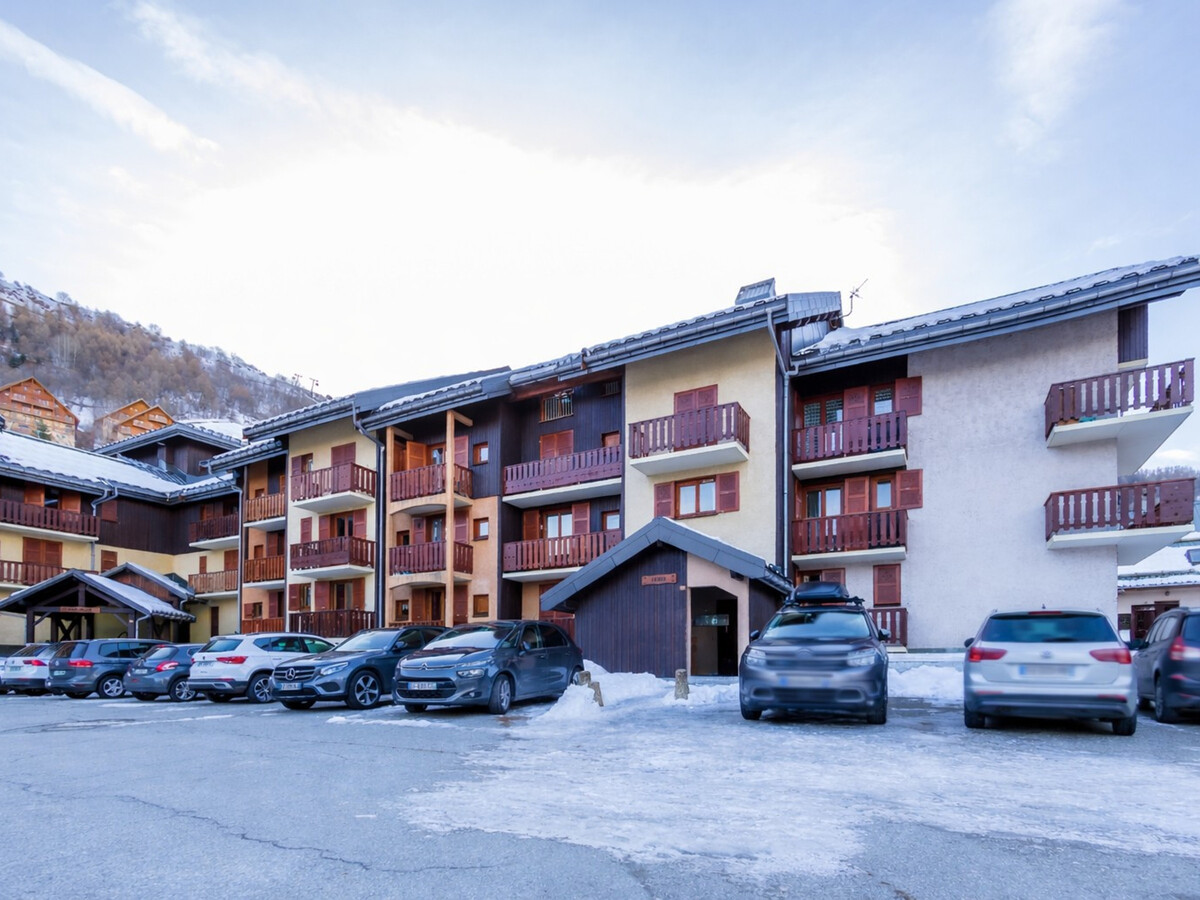 Studio cabine 4 pers, terrasse Sud et parking à Valloire - Photo 12