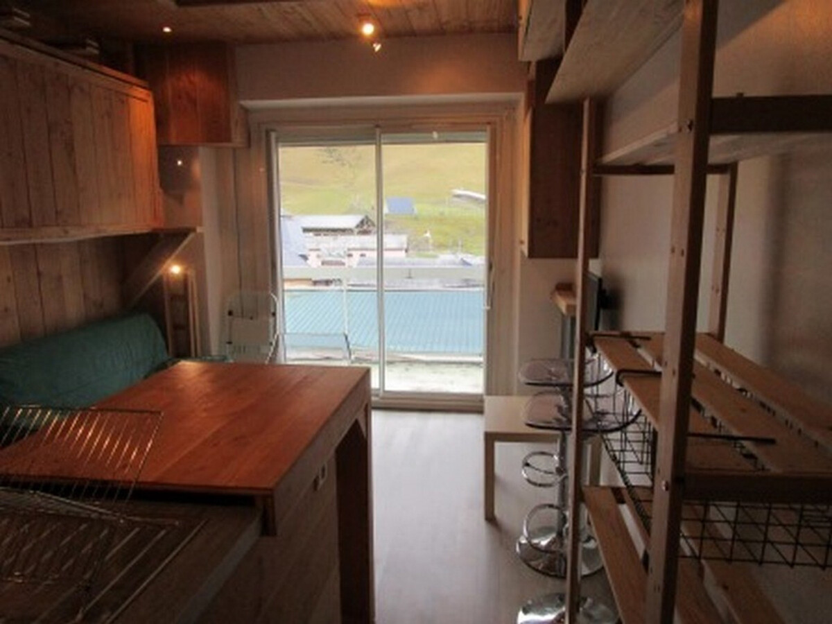 Studette 15m² balcon sud, centre La Mongie, 100m pistes - Photo 1