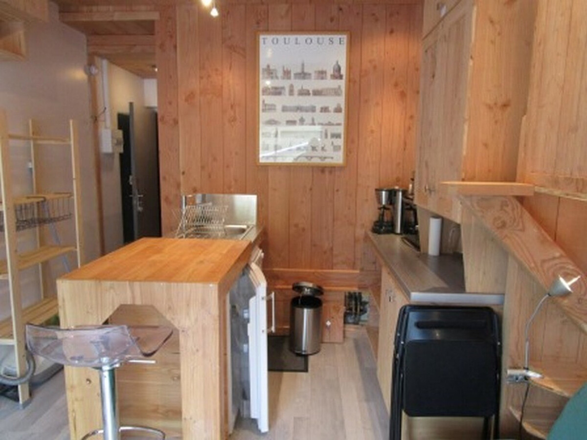 Studette 15m² balcon sud, centre La Mongie, 100m pistes - Photo 2