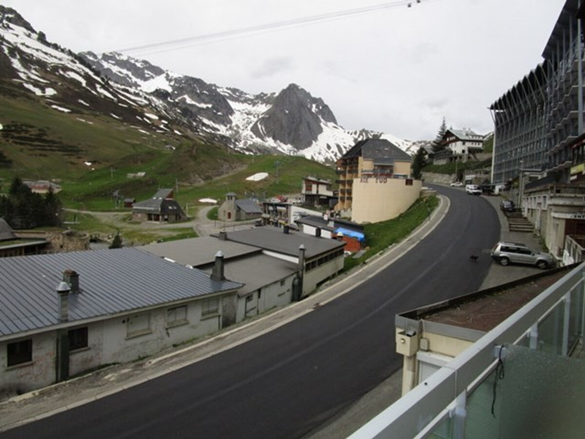 Studette 15m² balcon sud, centre La Mongie, 100m pistes - Photo 6
