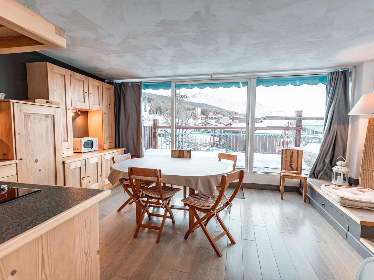 Appart 95m² 4 ch, terrasse Sud-Ouest, 8 pers aux Arcs - Photo 12