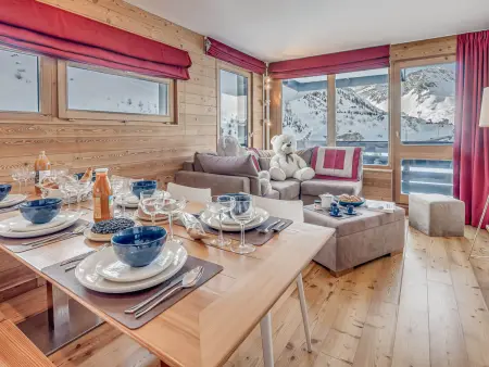 Appartement 8 pers Tignes - 3 pièces, balcon, parking : photo 3