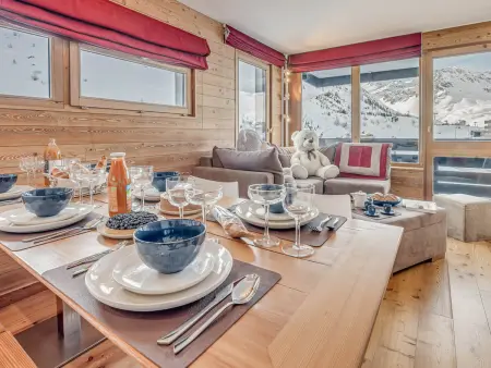 Appartement 8 pers Tignes - 3 pièces, balcon, parking : photo 6