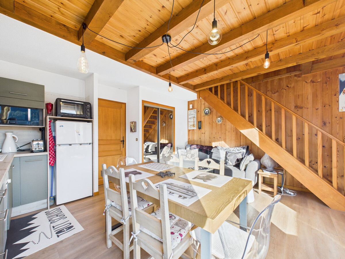 Duplex 6 pers. Les Gets, balcon sud, 1 min du centre - Photo 4