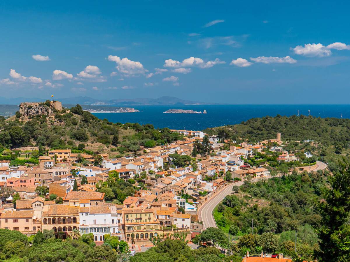 Appartement 4 pers. à Begur, vue mer et château - Photo 1